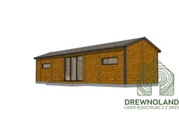 Ariel IV – perspektywa parterowego domku CRK2 z nowoczesnym designem