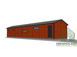 Ariel V – projekt CRK3 z nowoczesną elewacją, wymiar 17,5m x 4m