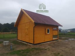 Rekreacyjny domek całoroczny CRA4 o powierzchni 35m² – komfort przez cały rok