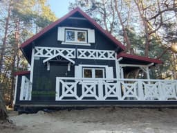 Duży domek rekreacyjny CRP6 – Drewnolandia