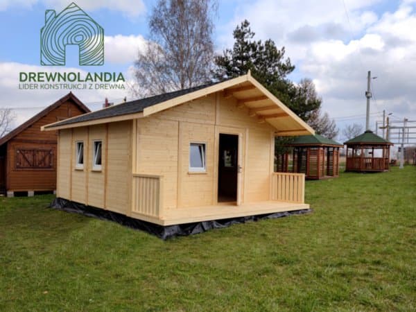 Domek letniskowy SM-1 - widok frontowy