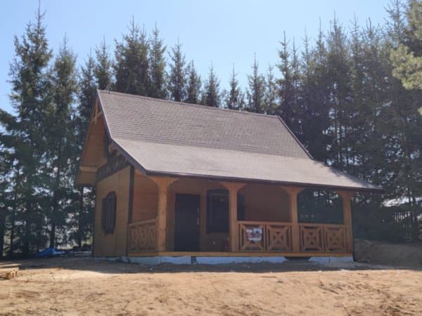 Domek rekreacyjny całoroczny CRP11 - 35m²