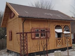 Letniskowy drewniany domek całoroczny – CRA4