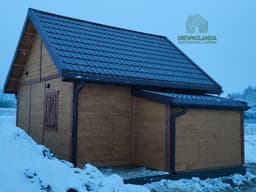 Duży domek rekreacyjny CRA2 – całoroczny model z tarasem i antresolą