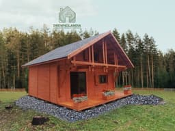 Nowoczesny domek całoroczny CRA7 PLUS o powierzchni 35m² – idealny wybór na każdą działkę