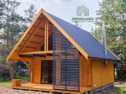 Drewnolandia Leon – domek drewniany 35m²