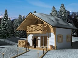 Domek rekreacyjny całoroczny CRP12 - 35m2 - zdjęcie 7