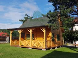 Domek letniskowy drewniany