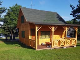 Domek z instalacja elektryczna