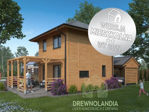Domek mieszkalny całoroczny CRP5 PLUS - WT 2021 – 35 m²