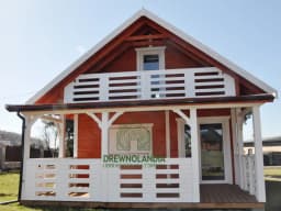 Domek poddasze na zgloszenie do 35 metrow drewnolandia
