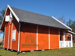 Drewniany domek caloroczy drewnolandia