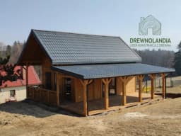Domek CRK7 – widok na przestronny taras