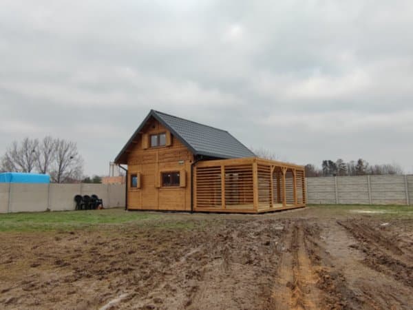 Domek rekreacyjny całoroczny CRK16 – 48 m²      