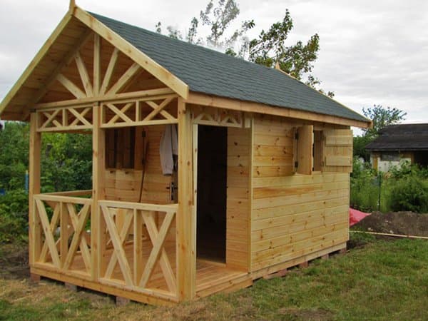 Jędrek - 4x3m, altana działkowa
