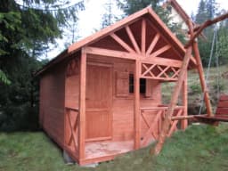 Drewniany domek działkowy Jędrek – altana 4x3 m na każdą działkę ROD