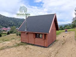 Domek drewniany całoroczny Drewnolandia CRA2