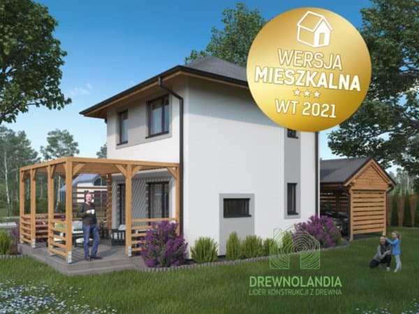 Domek mieszkalny całoroczny CRP5 PREMIUM - WT 2021 – 35 m²