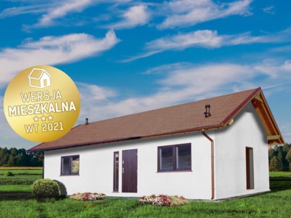Dom mieszkalny całoroczny CRK1 PREMIUM - WT 2021 – 70 m²