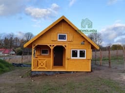 CRA1 PLUS – domek z drewna, całoroczny