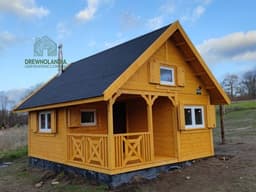 Domek drewniany całoroczny – CRA1 PLUS