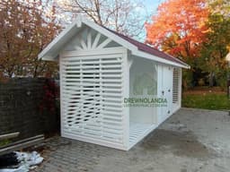 Wiata Wiktoria - 6x2m, drewutnia  - zdjęcie 9