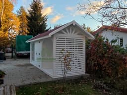Wiata Wiktoria - 6x2m, drewutnia  - zdjęcie 10