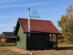 Drewniany domek całoroczny CRA1 – 25 m²