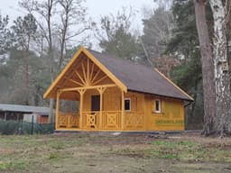 Bolesław - domek letniskowy z antresolą, wymiary 7x5 m