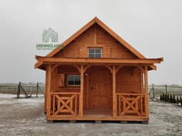 Domek drewniany Marcel II, 25m², nowoczesny i funkcjonalny