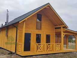Domek CRK7 – całoroczny, z przestronnym tarasem