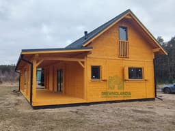 Domek CRK7 – parterowy, całoroczny, z przestronną elewacją