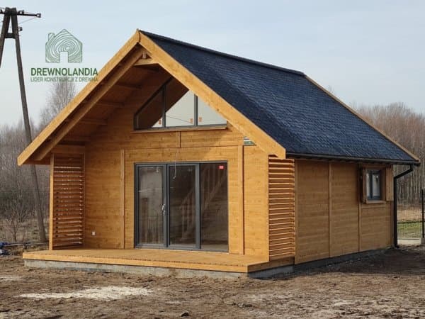 Domek CRK6 – całoroczny, parterowy, z przestronnym wnętrzem