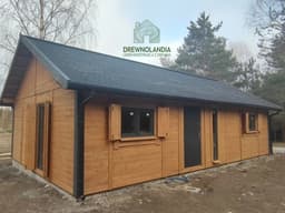 CRK1 – rekreacyjny domek całoroczny o powierzchni 70m²