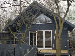 Całoroczny domek CRA6 – przestronny i funkcjonalny drewniany projekt