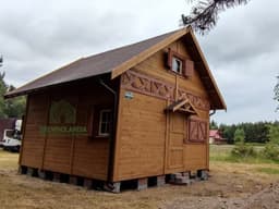 Całoroczny domek drewniany CRA2 z antresolą – komfort i funkcjonalność