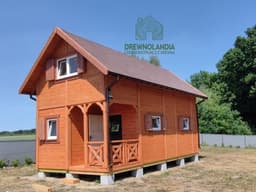 Domek rekreacyjny CRA3 – całoroczny, 32 m² wygody