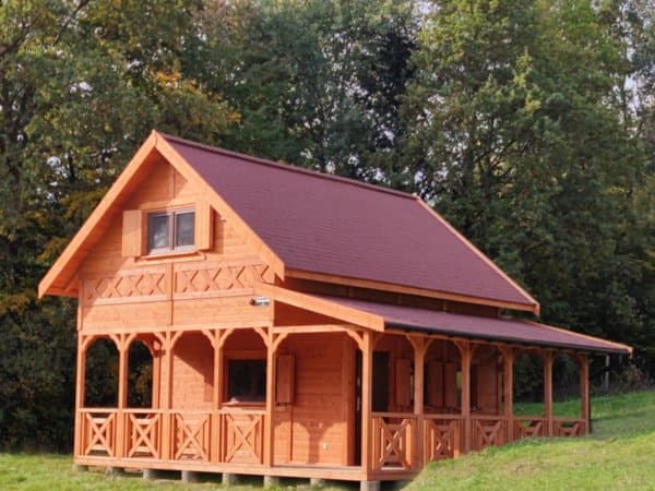 Domek rekreacyjny całoroczny CRK14 – 51 m²      