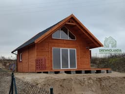 Drewniany domek CRA6 – solidne wykonanie i rekreacja przez cały rok