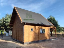 Drewniany domek letniskowy Leon III, idealny na lato