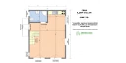 Dom rekreacyjny całoroczny CRK4 - nowoczesna stodoła - 50 m2 zabudowy - zdjęcie 2