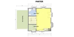 Domek mieszkalny całoroczny CRP5 PLUS - WT 2021 – 35 m² - zdjęcie 3