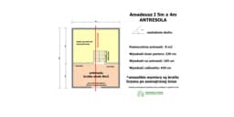 Domek Letniskowy Amadeusz I - 5x4m