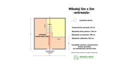 Domek Ogrodowy caloroczny Mikołaj II - 5x5m