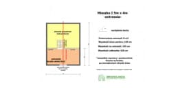 Domek Ogrodowy Mieszko I 4x5m + taras  boczny 1,5x5m