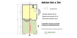 rzut domku Adrian