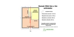 Domek rekreacyjny całoroczny CRA2 - 30 m² - zdjęcie 3