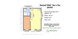Domek rekreacyjny całoroczny CRA2 - 30 m² - zdjęcie 2