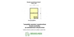 Domek gospodarczy Kamil 1,5x2m  - zdjęcie 2