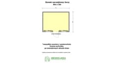 Drewniany Domek narzędziowy Jerzy - 4x3m  - zdjęcie 2
